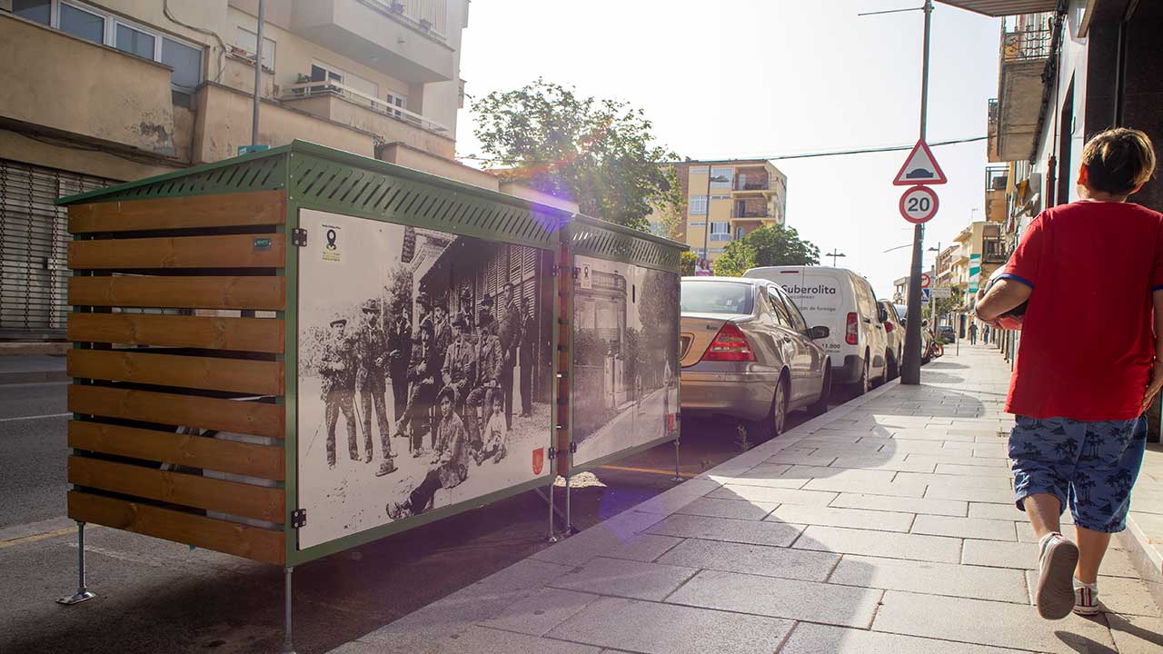 Armarios de recogida selectiva personalizados en Santa Cristina d’Aro